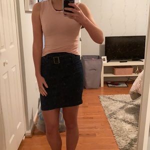 Light pink free people muscle tank top